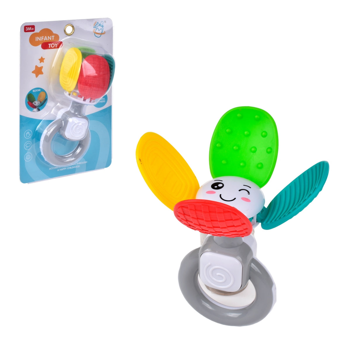 Sonajero Mordedor Flor